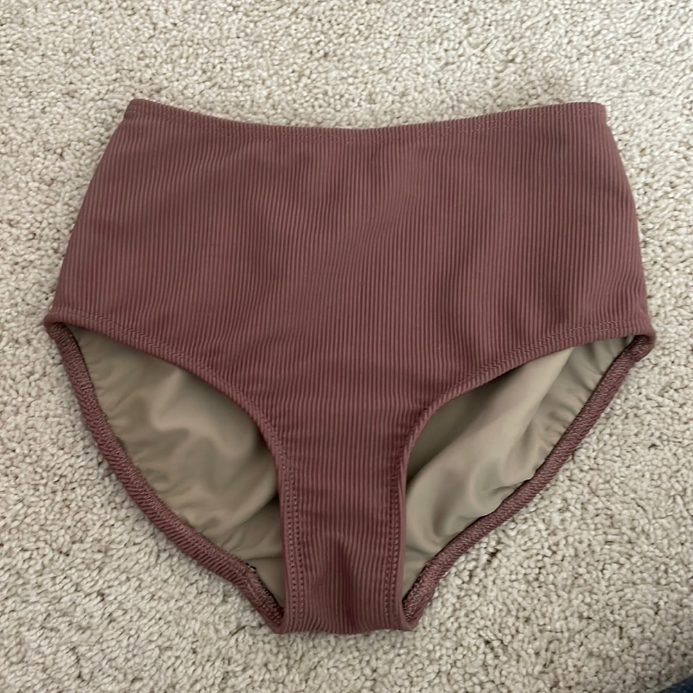 Five dancewear dusty rose dance briefs